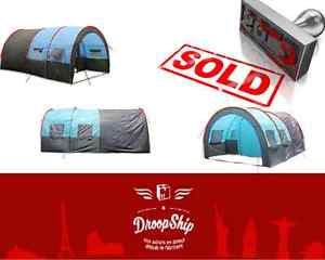 TENT FOR 8 A 10 PEOPLE TYPE TUNNEL - TENT FOR 8 PEOPLE HAS 10 TUNNEL TYPE