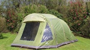 VANGO AIRBEAM 500 GENESIS 5 person tent used twice (45mins away from Glasto)