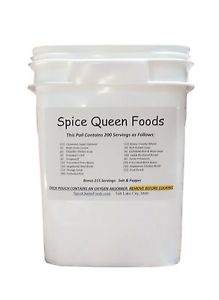 200 Servings Emergency Kit, Bonus 215 Servings - Survival Camping Food MRE