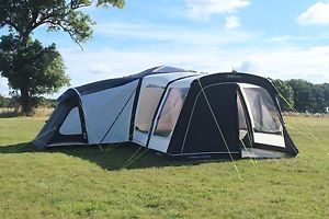 DEMO 2017 Outdoor Revolution Airedale 8 Air Family Camping Oxygen Tent 8 Berth