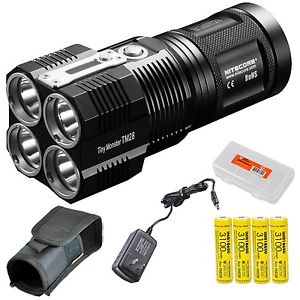 Nitecore Tiny Monster TM28 6000 Lumens 716 Yards Super Bright Recharge... NO TAX