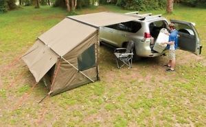 Rhino Roof Rack Awning & Tagalong Tent Camping Combo Oz Trail RV5T 32105
