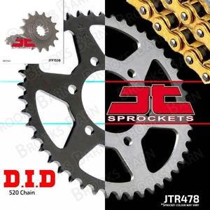 Kawasaki Z800e CDS,CEF,CFF (ZR800) DID Chaîne & JT Kit Chaîne (15/45T)