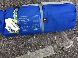 Outwell Montana 6 FULL FRONT AWNING Used Great Condition