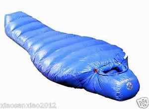 Glanznylon wetlook Gänsedaunenschlafsack Daunenschlafsack Mumienschlafsack Außen