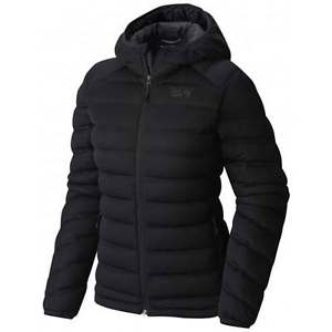 Mountain Hardwear  Stretch Down Hooded Jacket Black Size Medium MSRP$289.95