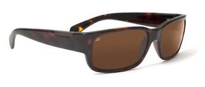 Serengeti Eyewear, Occhiali da sole Merano, Marrone (Shiny Dark Tortoise), M