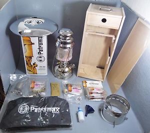 Petromax Petroleumleuchte HK 500 - mit viel Zubehör - in top Zustand