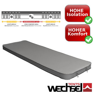 Profi-Isomatte MAXIMALER Komfort selbstaufblasend Travel Line 198 x 66 x 7,5cm.