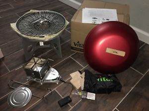 VitalGrill Survival Stove w/ Full Gourmet Kit Camping Outdoor Activities