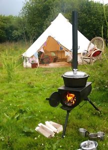 Frontier Wood Fired Camping Stove - Free Firelighter offer!                  