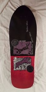 Rare Mint NOS 1989 G&S Florian Bohm "Stamp" Vintage Skateboard Deck
