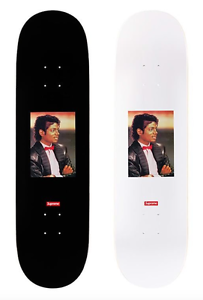 Supreme x Michael Jackson Skate Deck Black and white (2 decks)