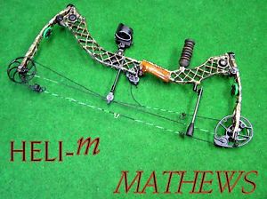 LEFT HAND MATHEWS HELI-M  COMPOUND 55-70  Bow     ***ship world wide ****