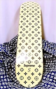 Vintage 2000 LOUIS VUITTON x SUPREME Monogram Icon Skateboard Skate Board Deck