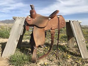 14.5 Roping Martin saddle HIgh Plains all Around