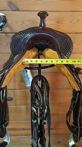 Coats 15" flex tree barrel saddle