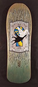 Rare Mint NOS 1989 Schmitt Stix Steve Douglas "Keyhole" Vintage Skateboard Deck