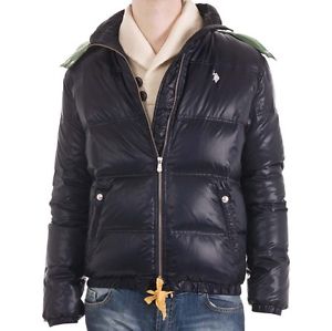 GIACCA UOMO TRAPUNTATA US Polo ASSN USA USPA BLU MARINO invernale abn.Kapuze