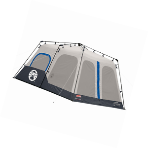 Coleman 2000018295 8-Person Instant Tent, Black (14x10 Feet)