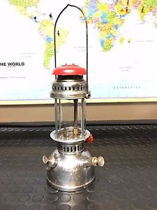 Portuguese Hipolito Small 150 CP Pressure Lamp Paraffin Kerosene Lantern