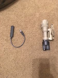 SureFire M952V-TN desert tan tactical light with LED/Infrared