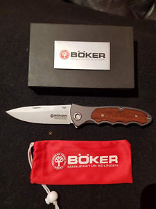 Böker Messer, 110129, Material: Cronidur 30, Palisanderholz