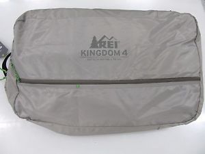 REI Kingdom 4 person Tent 100" (L) x 100" (W) x 75" (H)