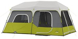 9 Person Instant Cabin Tent - 14' x 9', Roomy, Camping, Hiking, Hunting, Travel