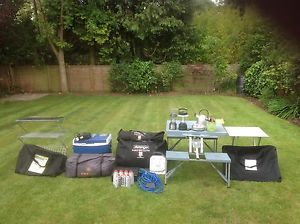 camping equipment Job Lot.