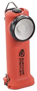 Streamlight 90503 Survivor LED Flashlight with Charger 6 3 4 Inch Orange