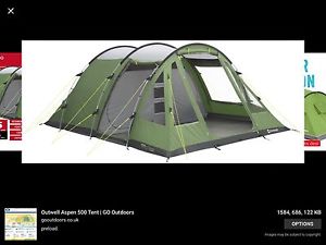 Outwell Tent Redmond 500 Bundle
