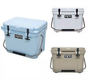 *NEW* YETI Roadie 20qt Cooler - Tan - White - Blue - FREE SHIPPING