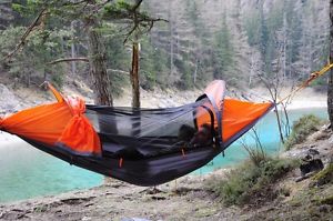 Flying Tent All-In-One Tent-hammock, Bivy tent, Hammock, Rain Poncho