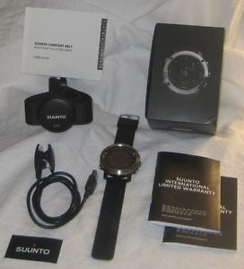 SUUNTO Traverse Black GPS Outdoor-Uhr Go Explore + Comfort Belt in OVP neuwertig