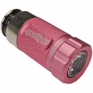 SPOTLIGHT Turbo LED 35 Lumen Mini Antique Flashlight Car PINK + FREE GIFT Cars