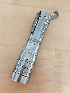 SUNWAYMAN M25C Ti CREE XM-L2 Sammler Taschenlampe Titan limited edition