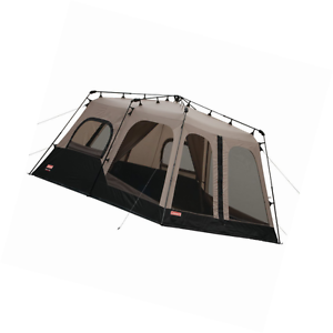 Coleman 2000018295 8-Person Instant Tent, Black (14x10 Feet)