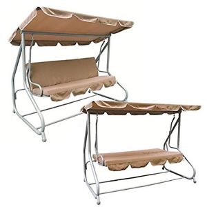 Rotholz 4 Sitzer Schaukel Hängematte / Bett