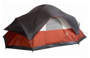 Red Canyon Dome Tent, 8-Person Modified, 17-Foot by 10-Foot, Camping