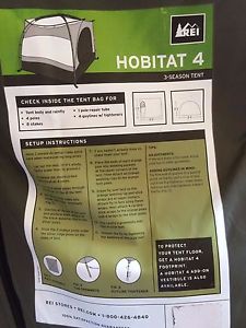 REI Hobitat 4 8.4' x 7.6' Tent