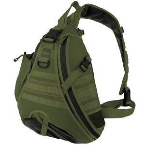 Maxpedition Monsoon Gearslinger Olive Green with extras- excellent conditition
