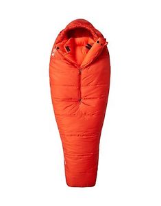 Mountain Hardwear Hyperlamina Torch Synthetic Sleeping Bag-Adjustable-Red Flame