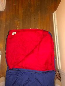 REI Rectangular Winter Sleeping Bag Quilt Goose Down Vintage USA Seattle Made