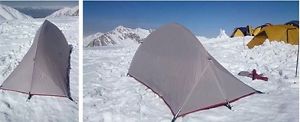 Tent Ultralight 2 Person Double Layers Aluminum Rod Camping 4 Season Nature hike
