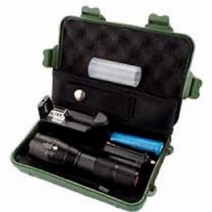 G700E17 CREE XML T6 2000lm High Power Zoomable Tactical LED Flashlights 20pc/lot