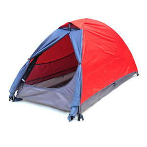 5x(TRACKMAN aluminum double worm-type waterproof tent [for one person] BT K0S7
