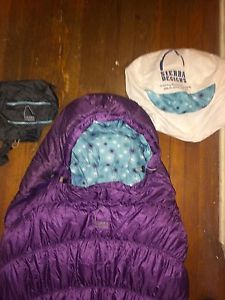 Sierra Designs Diamond Spring Flex Stretch 30 Sleeping Bag Long Goose Down Light