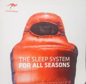 Kammok Thylacine Down Sleeping Bag Regular Roo Red
