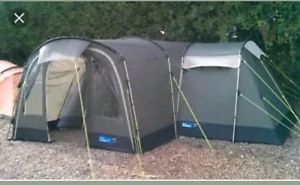 Kampa Pendine 8 berth person man camping family tent with additional canopy
